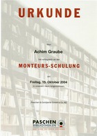 montage zertifikat paschen